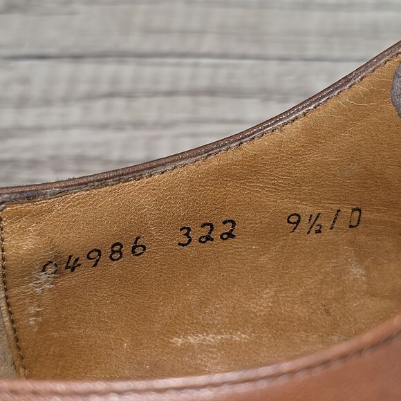 Salvatore Ferragamo Studio Men's Sz 9.5 D Brown Monk Strap Cap Toe Dress Shoes - Picture 8 of 10